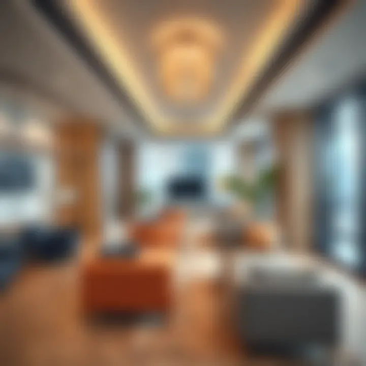 Contemporary Interior Design of Binghatti Offices Interior space of a Binghatti office showcasing contemporary design