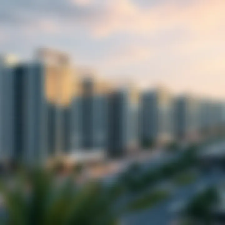 Visual depiction of real estate developments in Sharjah