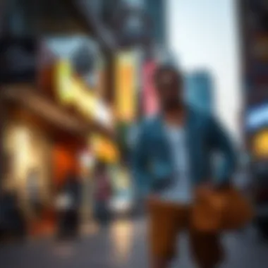 Casual Wear in Dubai's Vibrant Streets Casual wear in Dubai's vibrant streets