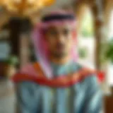 Traditional Emirati Attire View of traditional Emirati attire