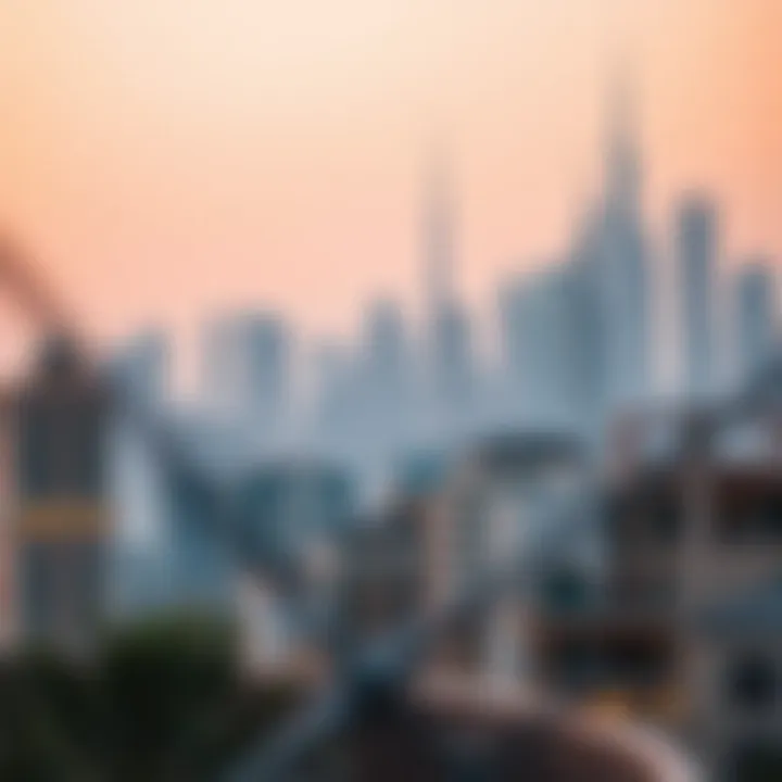 Dubai's Luxury Real Estate Landscape Dubai skyline showcasing luxury properties