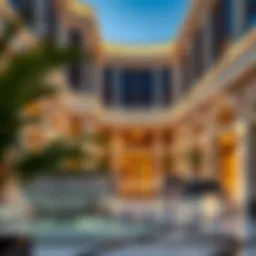 Luxurious architectural design of Emerald Court