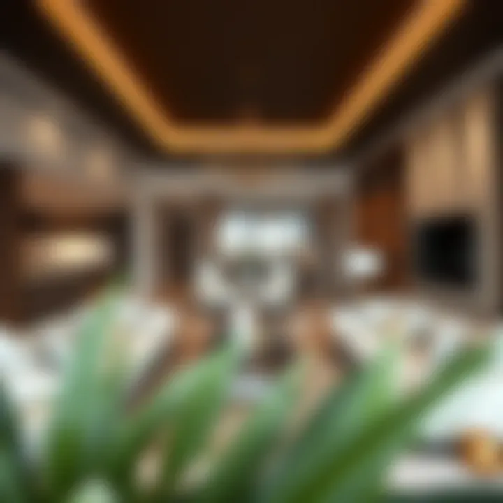 Elegance Inside Ajman Apartments Interior of an elegantly furnished apartment in Ajman