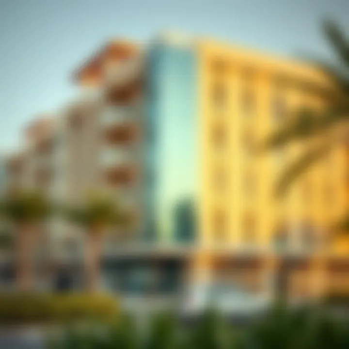 Emerging Developments in Al Mankhool Newly constructed building in Al Mankhool representing future developments