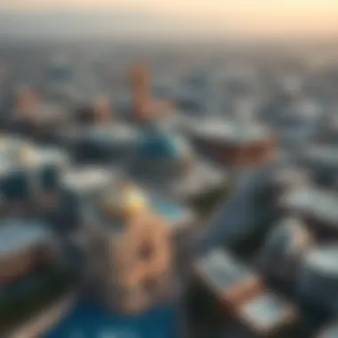 Aerial View of المرابع العربية 2 Aerial view of المرابع العربية 2 showcasing its unique architecture