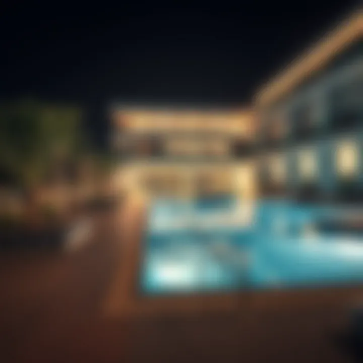 Modern Amenities in المرابع العربية Modern amenities in المرابع العربية including pools and fitness centers