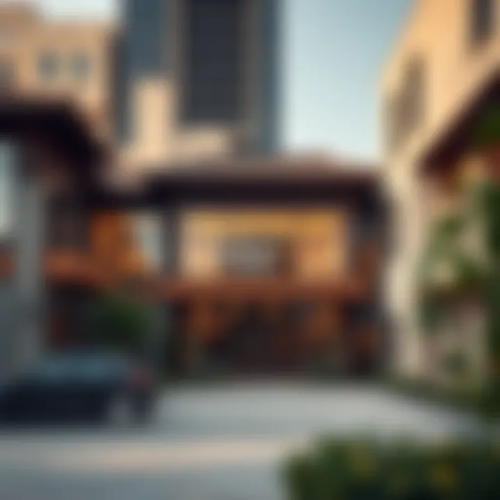 Traditional architecture blending with modern designs