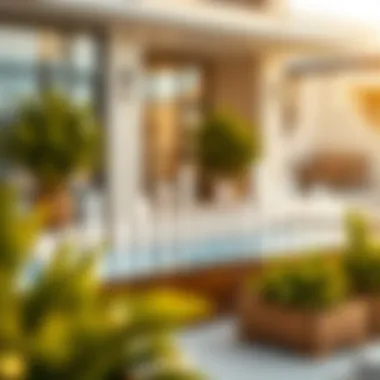 Graph showing real estate market trends in Dubai