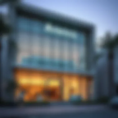 Arenco Real Estate Office Exterior Arenco Real Estate office exterior with contemporary design