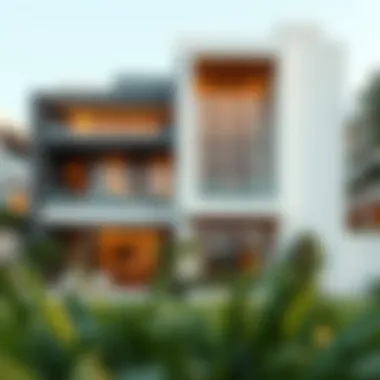 Modern Architectural Marvels in Dubai Luxurious villa exterior showcasing modern architecture in Dubai