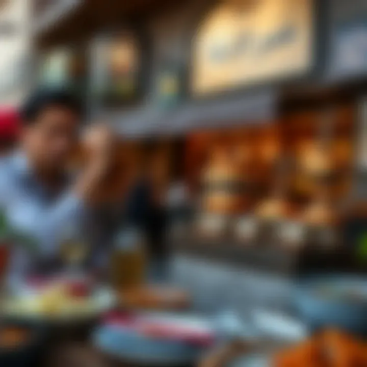 Local dining scene with a variety of cuisines in Al Nahda
