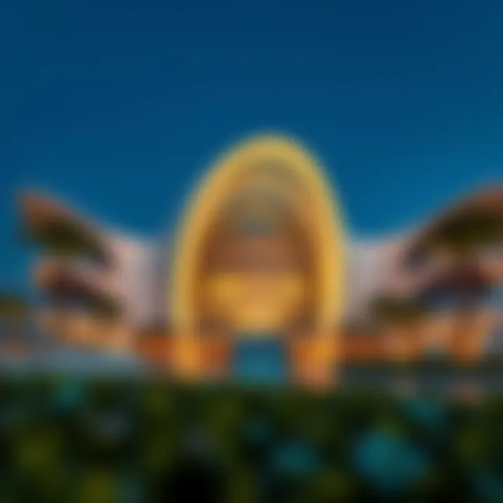 Innovative Architectural Designs of Dream Island Conceptual design of Dream Island's innovative structures