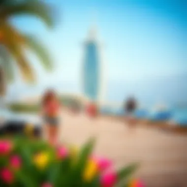 Vibrant Lifestyle Offerings at Dream Island Vibrant lifestyle scene on Dream Island