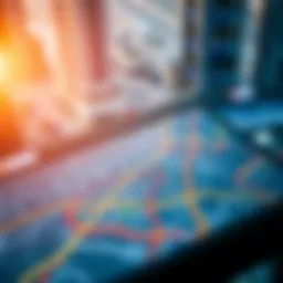 Overview of Dubai Metro map