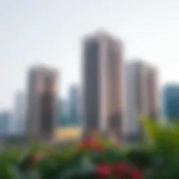 Architectural design of Dubai Science Park Towers