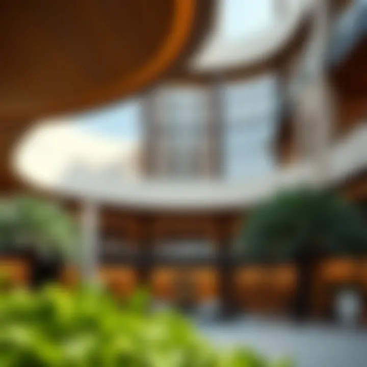 Architectural Elements of Fontaine Dubai Architectural details showcasing the unique design of Fontaine Dubai