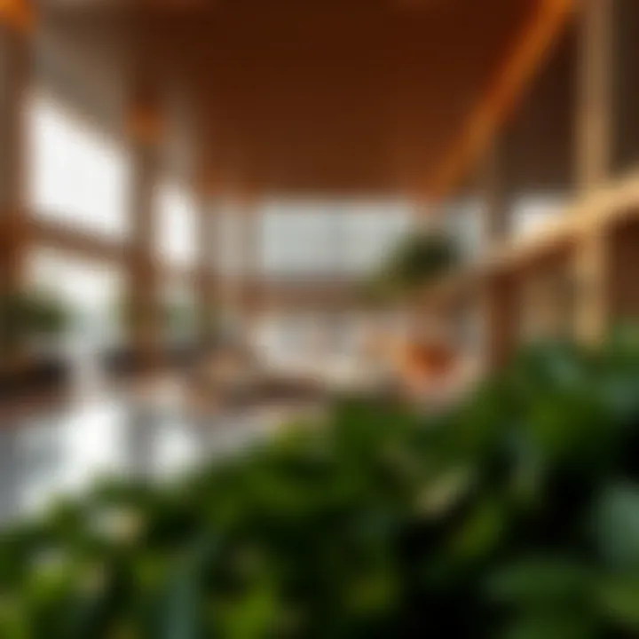 Stunning architectural design of Gate Village Seven