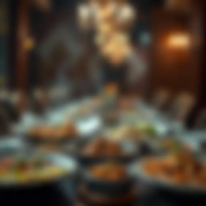 Traditional iftar dishes showcasing Dubai's culinary heritage
