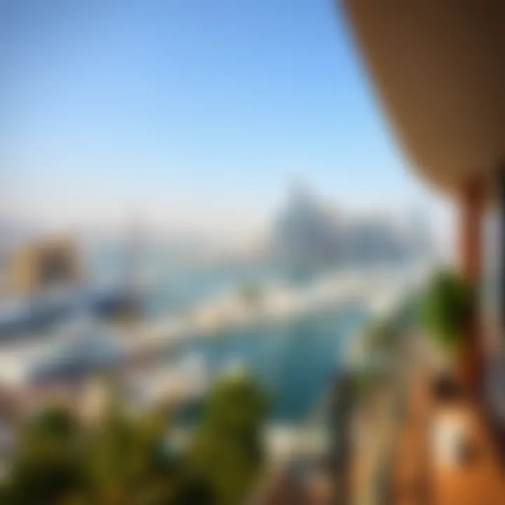 Breathtaking Marina Skyline Scenic view of Marina skyline