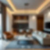 Modern room interior in Marina