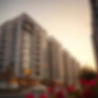 Modern Residential Building in Sharjah Rahmaniya Modern residential building symbolizing the property market