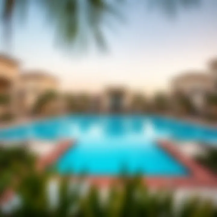 Resort-Style Living Amenities Amenity-rich community pool surrounded by villas