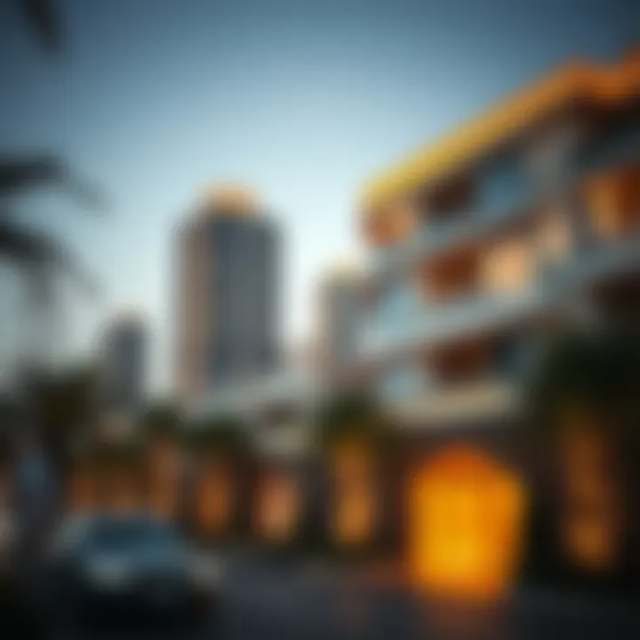 Real Estate Dynamics Influenced by خزام اماراتي The bustling real estate market in Dubai showcasing properties influenced by خزام اماراتي.