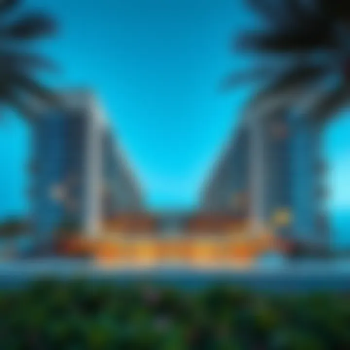 Architectural Beauty of the Pacific Building Stunning exterior view of the Pacific Building showcasing its modern architecture