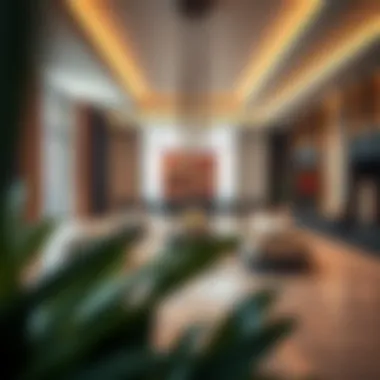 Sophisticated Interiors of the Pacific Building Luxurious interior design that reflects modern living in the Pacific Building