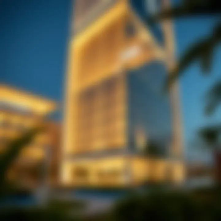 Modern Architectural Design of FAB Building Architectural design of FAB Building showcasing modern aesthetics