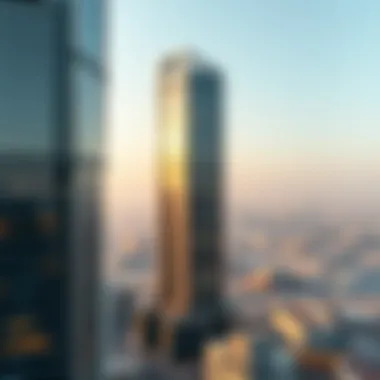 Panoramic View of Falcon Tower Panoramic view of Falcon Tower and surroundings