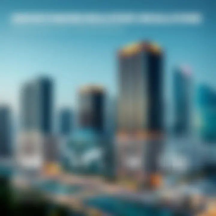 Understanding Real Estate Regulations in Dubai Infographic summarizing regulations affecting real estate in Dubai