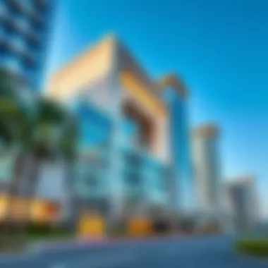 Exterior view of Mirdif City Center showcasing modern architecture