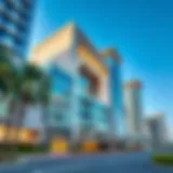 Architectural Grandeur of Mirdif City Center Exterior view of Mirdif City Center showcasing modern architecture