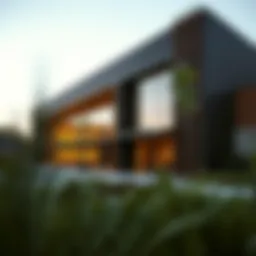 Exterior view of Mudon Community Centre showcasing contemporary architecture