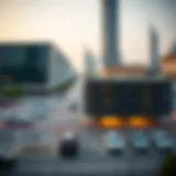 DIFC Parking Layout Overview Parking layout diagram of DIFC