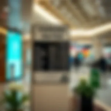 Parking Rates and Payment Options at Dubai Mall Signage indicating parking rates and payment options at Dubai Mall