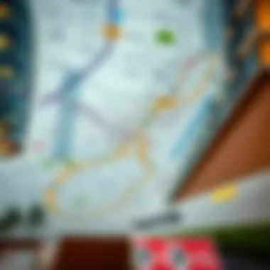 Map of Fee Zones in Dubai A map highlighting fee zones in Dubai