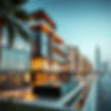 Modern skyline of Dubai showcasing luxury properties