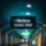 Metro Station Sign Near Dubai Outlet Mall Metro station sign indicating proximity to Dubai Outlet Mall