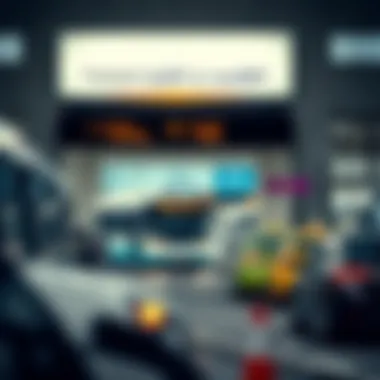 Transport Options at Metro Station Buses and taxis available outside the metro station