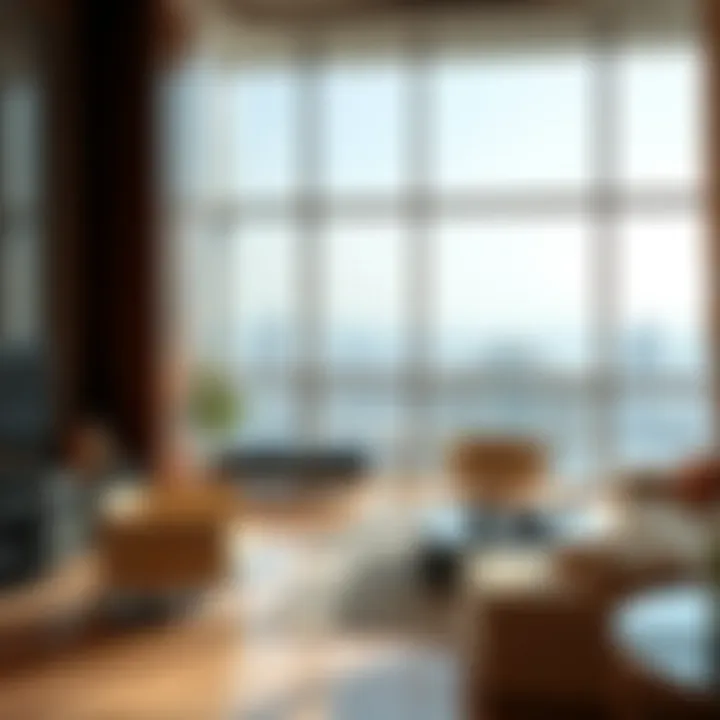 Luxury Interior Design of Palm Towers Interior design featuring luxury amenities in Palm Towers.