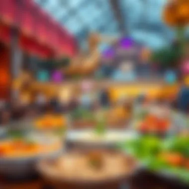 A Feast of Global Flavors at Global Village Vibrant array of global cuisine