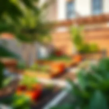 Cultivating Connections: Community Gardens in Urban Spaces A community garden in Dubai that fosters social interaction and local biodiversity