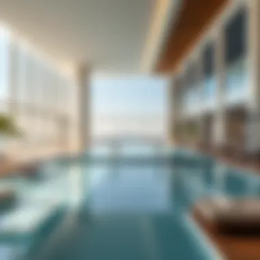 Exclusive Amenities at The Point Tower Amenities of The Point Tower, including a swimming pool, gym, and communal areas designed for leisure and relaxation