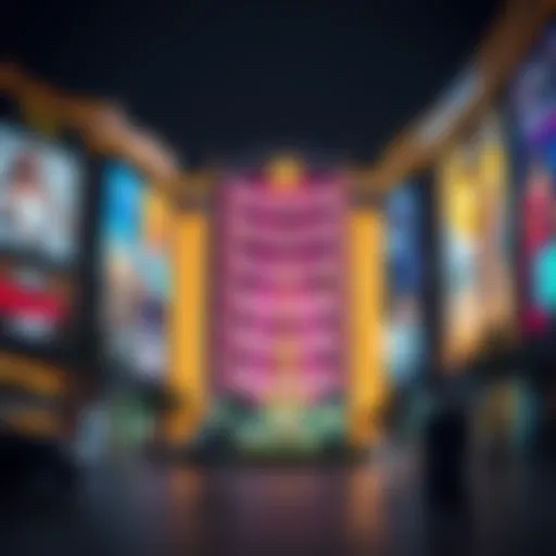 Dubai Mall exterior at night showcasing vibrant lights