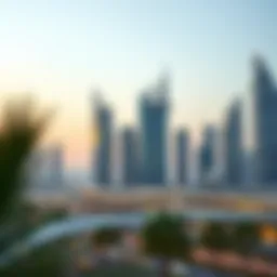 Stunning skyline view of MMI JLT showcasing modern architecture