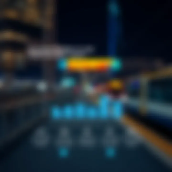 Economic Benefits of the Dubai Blue Line Metro Infographic depicting economic benefits of the Dubai Blue Line Metro