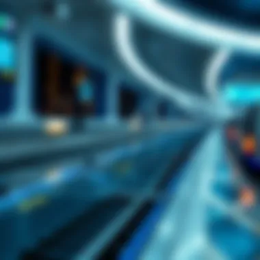 Route Map of the Dubai Blue Line Metro Map showing the route and stations of the Dubai Blue Line Metro