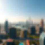 Overview of Dubai's skyline showcasing real estate